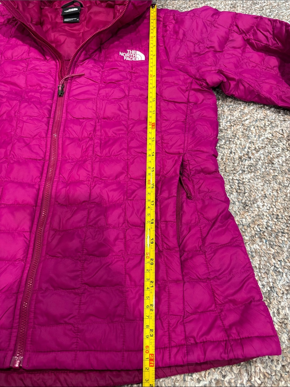 The North Face women’s thermo-ball hooded zip front jacket size M - Picture 6 of 11